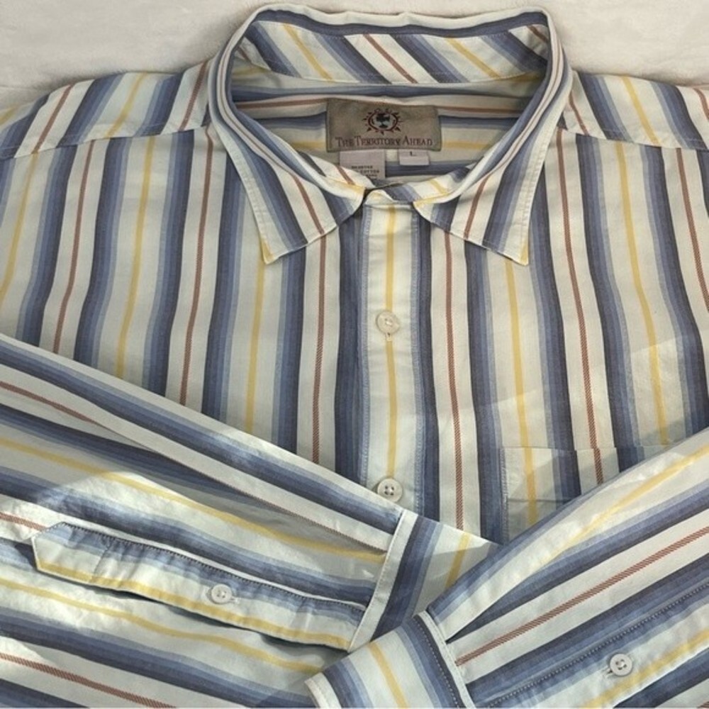 The Territory Ahead Large Long Sleeve Button Up